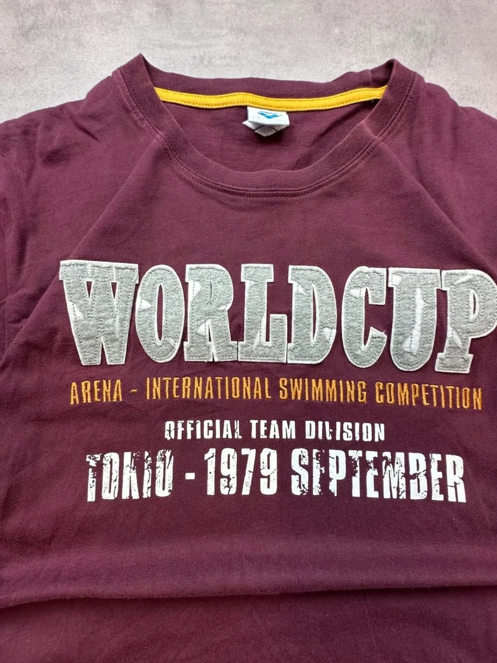 Tee Shirt Vintage Arena World Cup 1979 Tokyo – Swimming