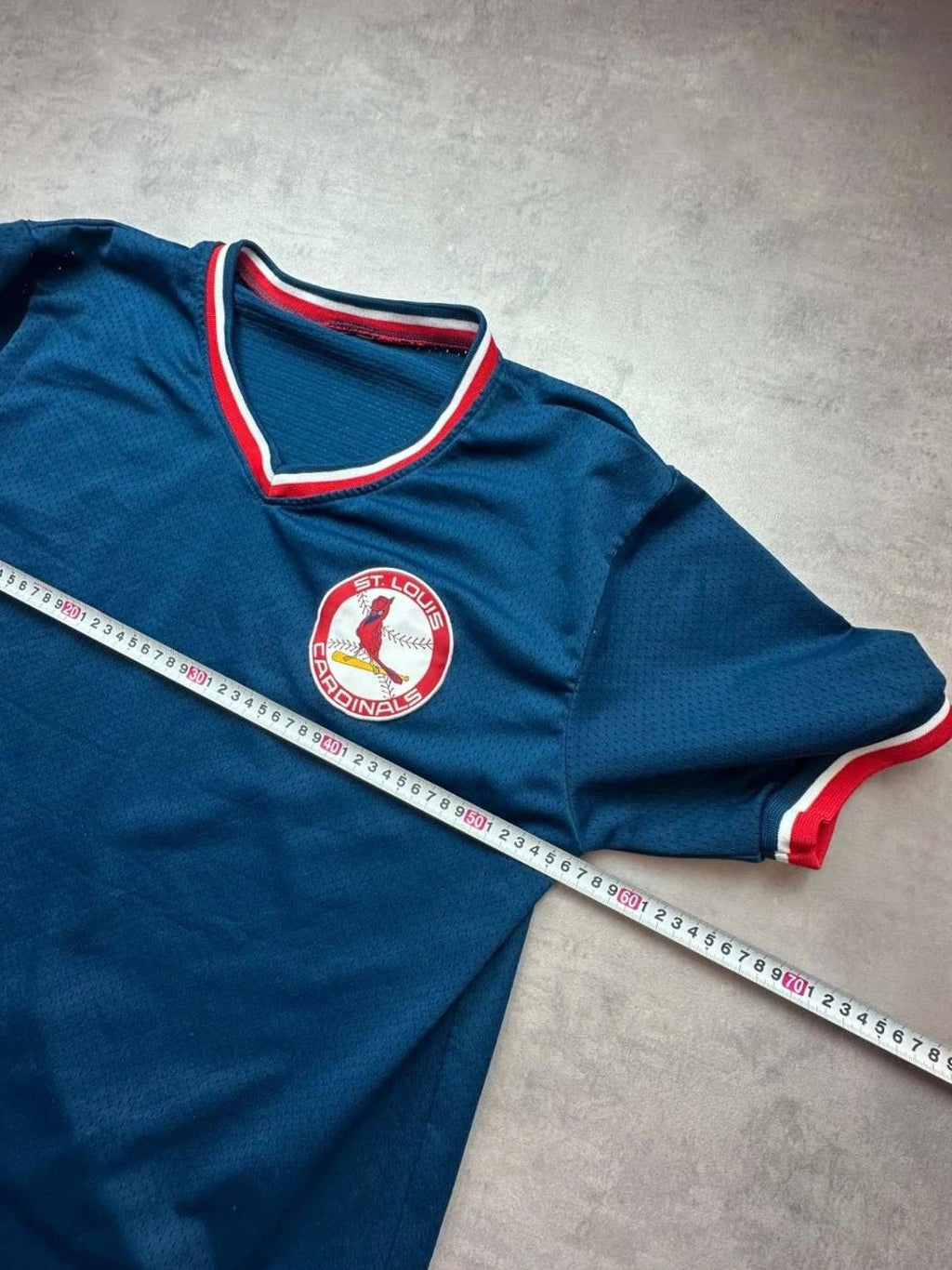Maillot Baseball Vintage St. Louis Cardinals Marine