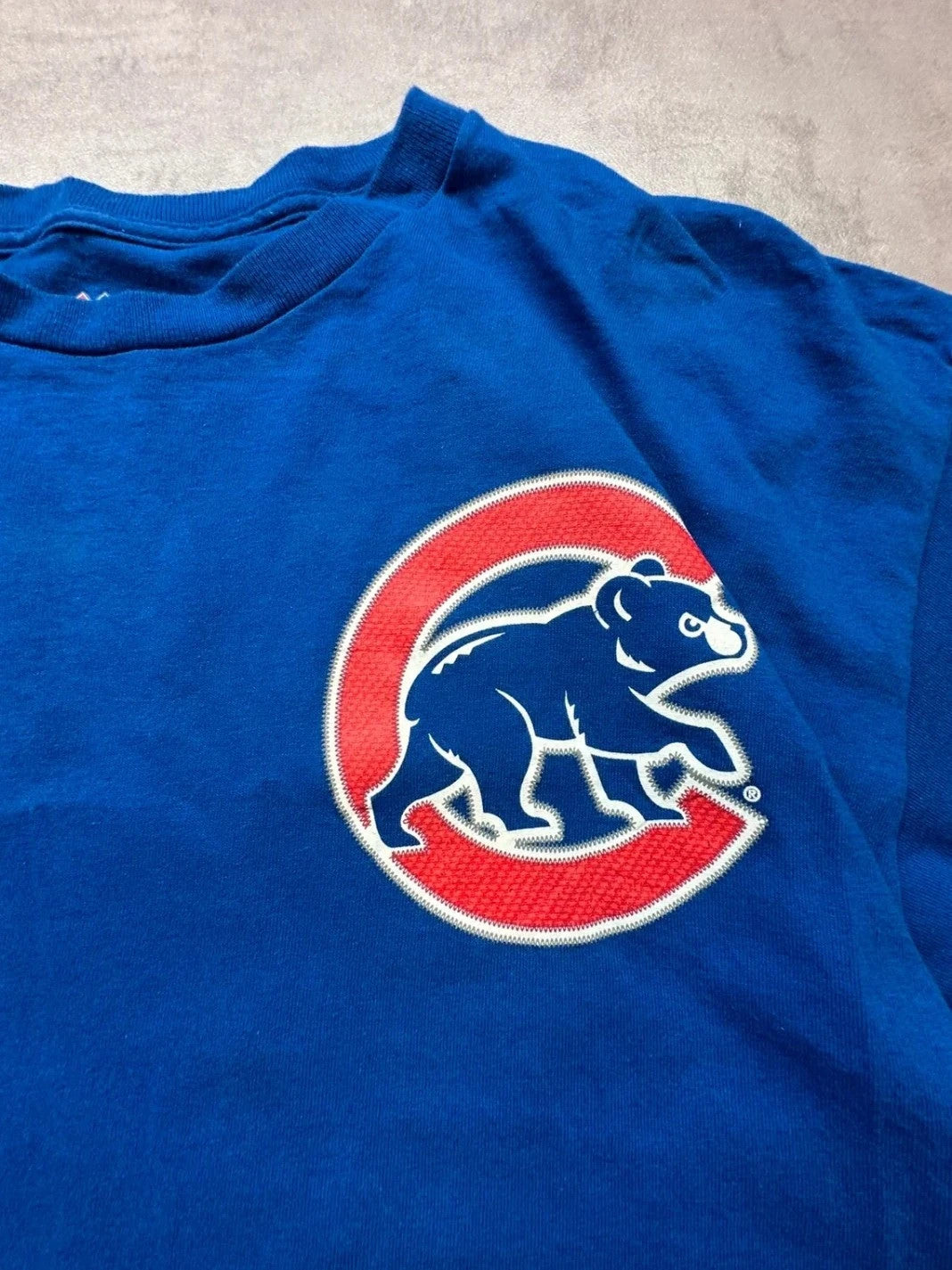 Tee Shirt Vintage Chicago Cubs Maddon #70 Bleu – MLB Baseball USA