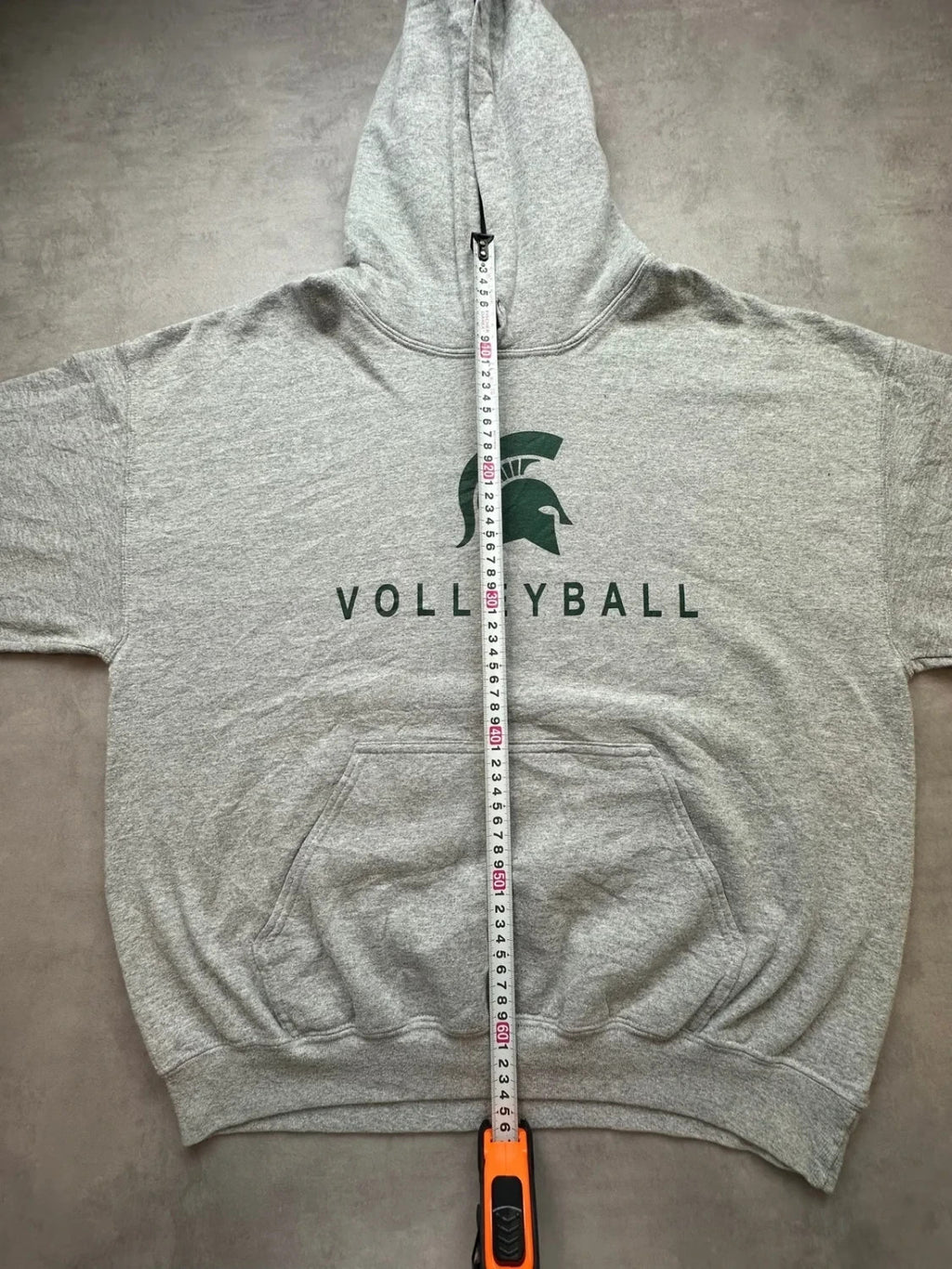 Hoodie Vintage Michigan State Spartans Volleyball Gris – Collegiate NCAA Sportswear
