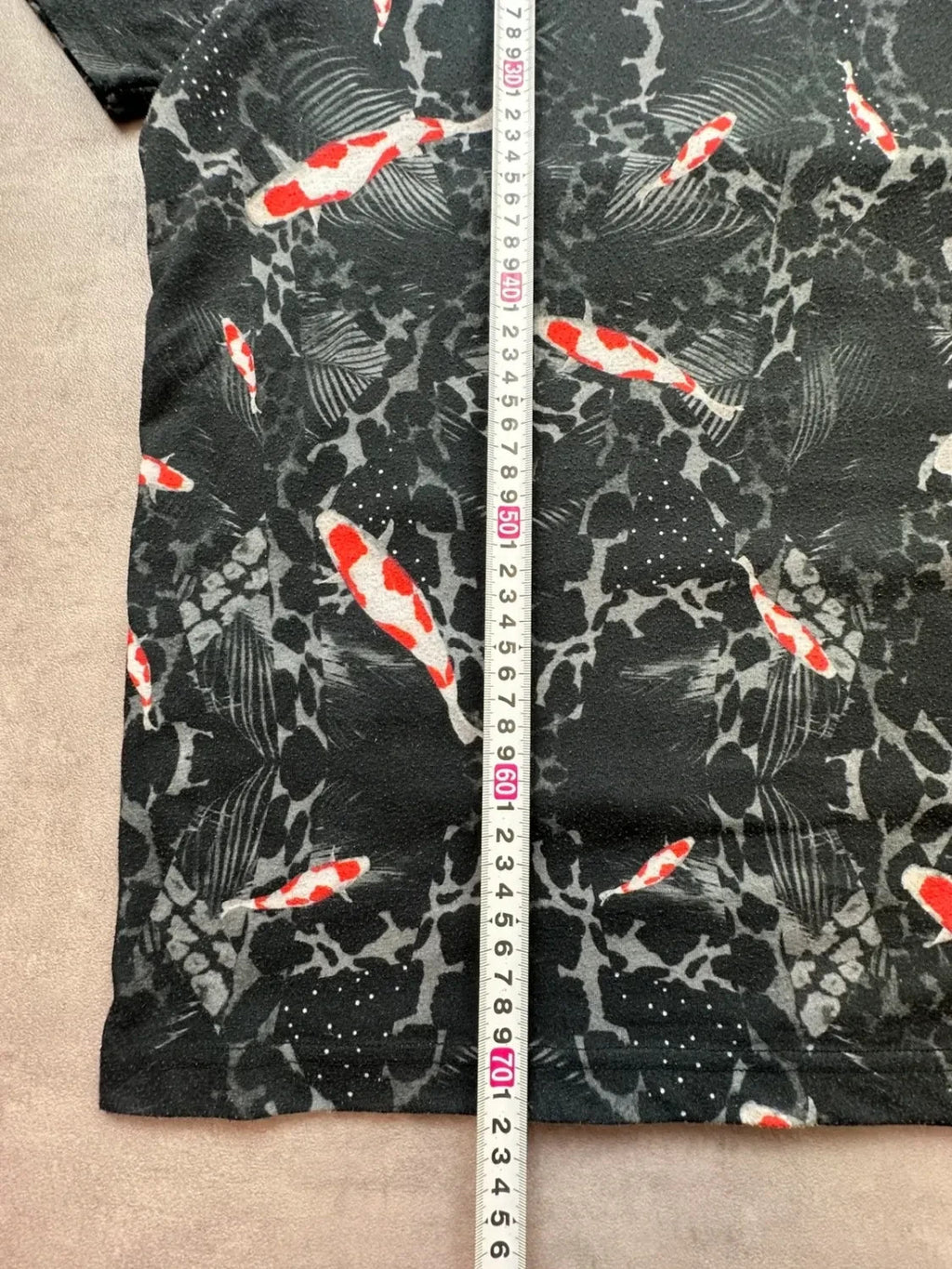 Tee-shirt Vintage Canada Koi Fish Noir | Graphic Tee