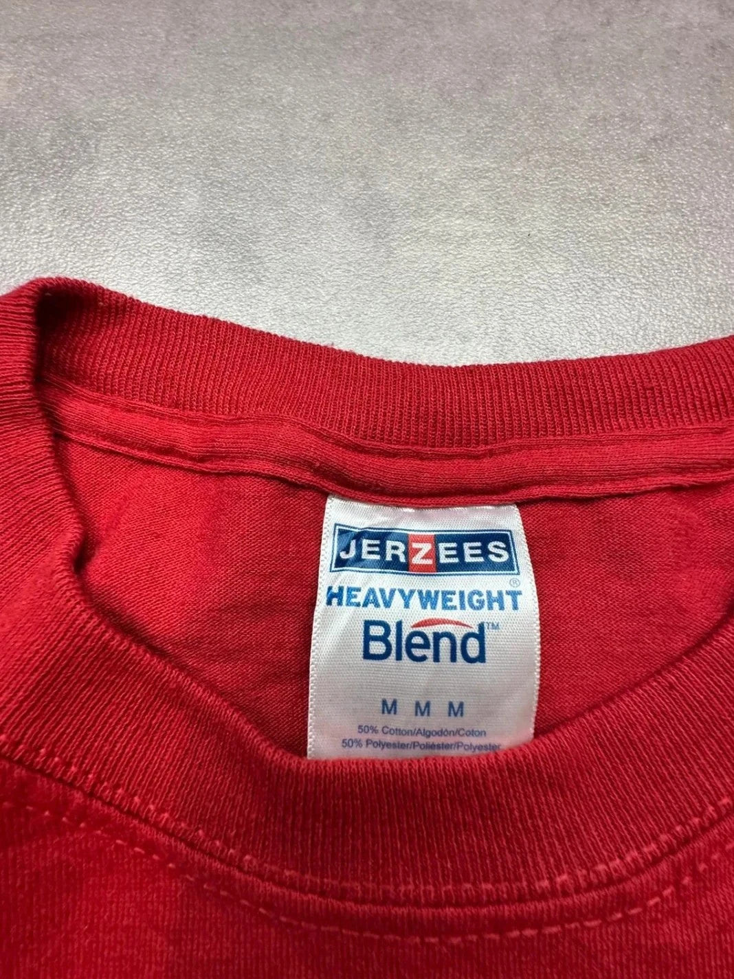 Tee Shirt Vintage Harber Baseball Rouge – Graphic Tee