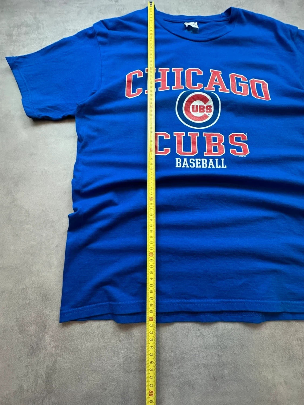Tee-Shirt MLB Vintage Chicago Cubs Bleu