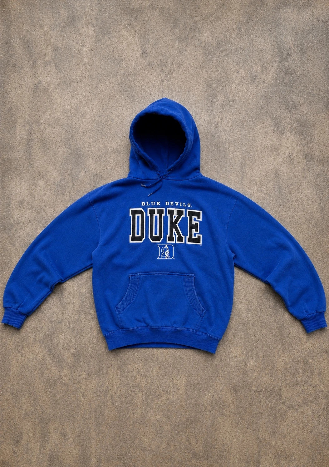Hoodie Vintage Duke Blue Devils University – Bleu Royal
