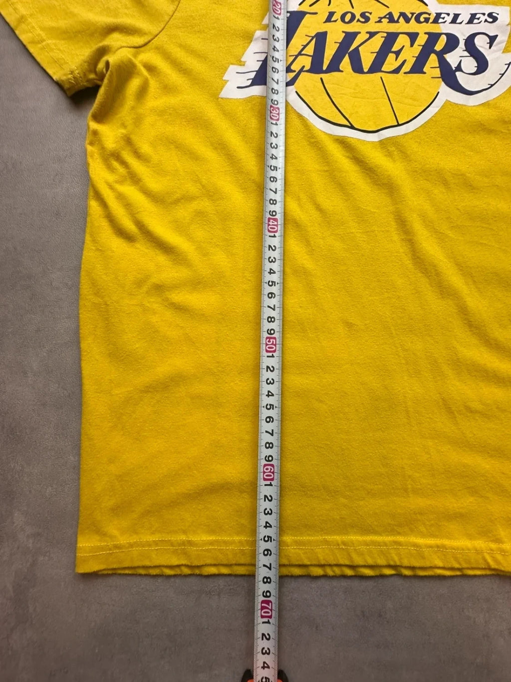 Tee-shirt NBA Vintage Los Angeles Lakers Jaune