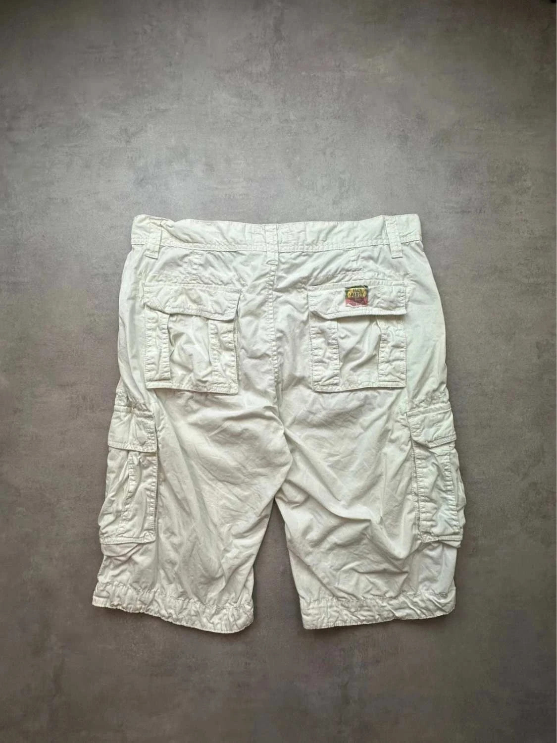 Short Cargo Kaporal Jeans Vintage Blanc