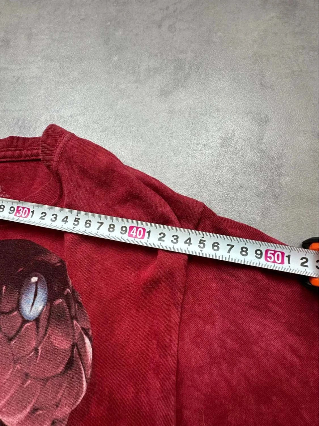 Tee Shirt Vintage The Mountain Snake Print Rouge – Graphic Serpent Y2K 90s Streetwear