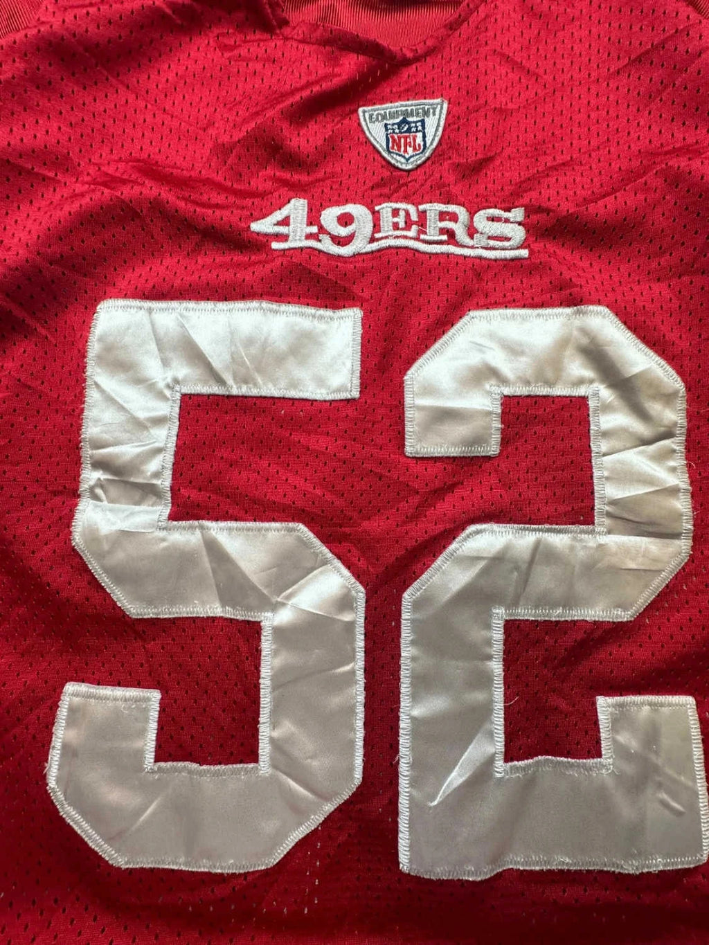 Maillot NFL Vintage Reebok San Francisco 49ers #52