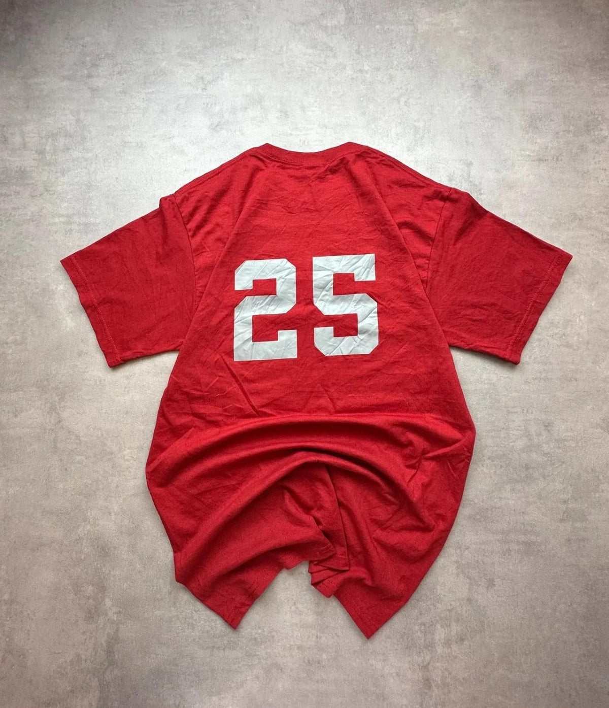 Tee Shirt Vintage Harber Baseball Rouge – Graphic Tee