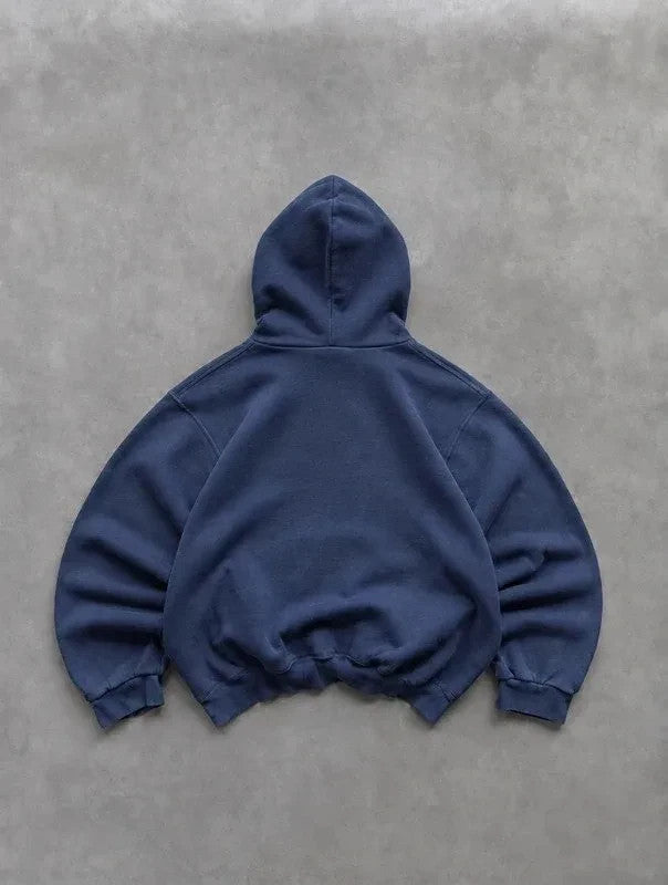 Sweat Vintage Spartans Soccer – Bleu Marine
