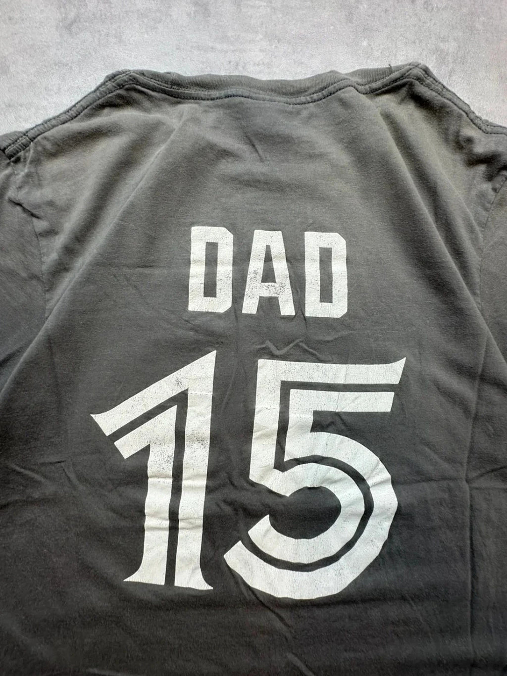 Tee-Shirt Vintage Blue Jays Dad #15 Gris