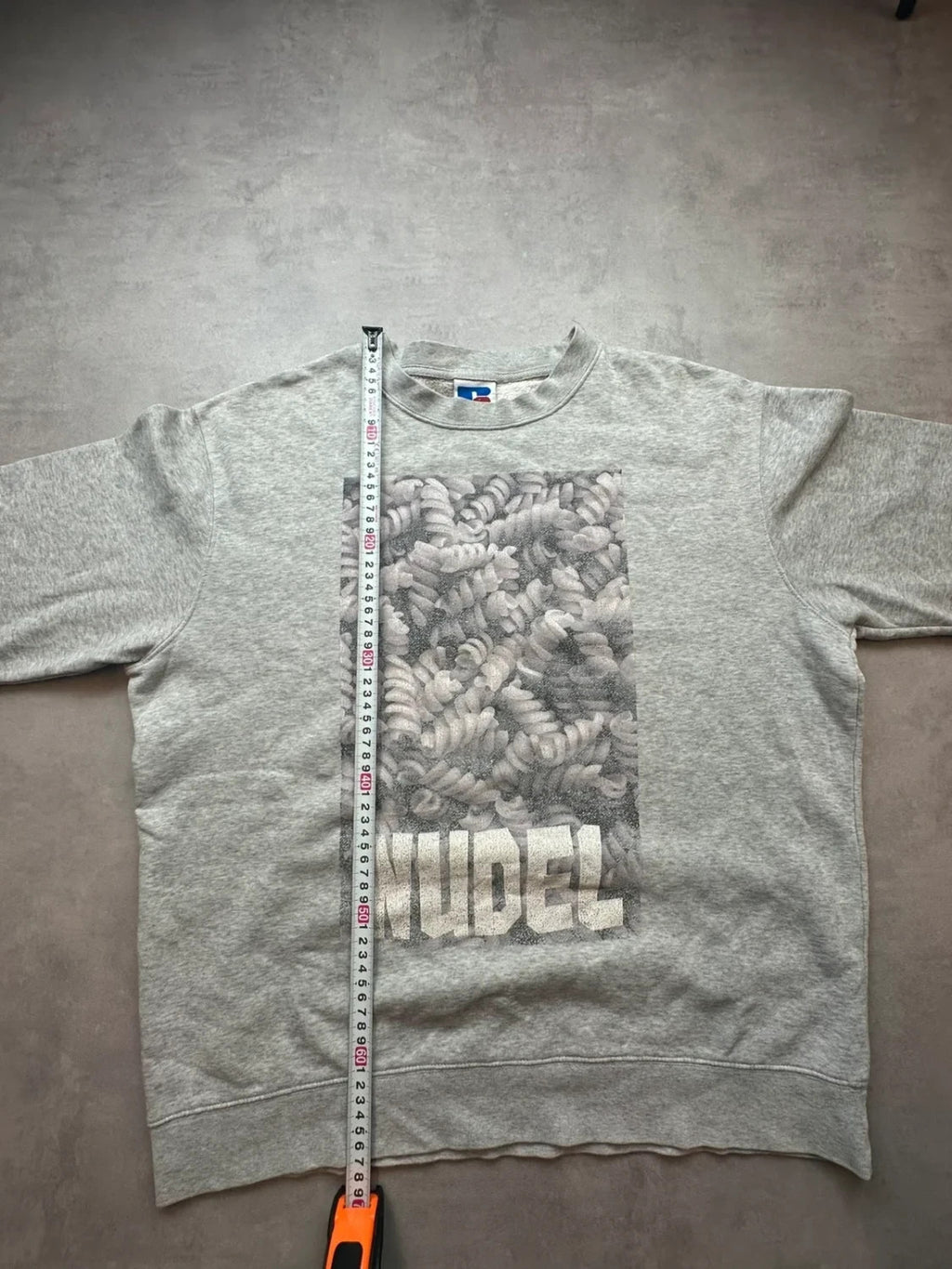 Sweat Russell Athletic Vintage Nudel Gris – Sportswear USA