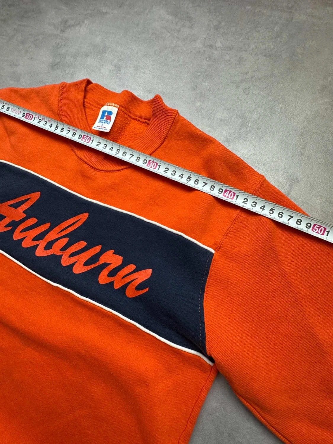 Sweat Russell Athletic Vintage Auburn Tigers – Orange