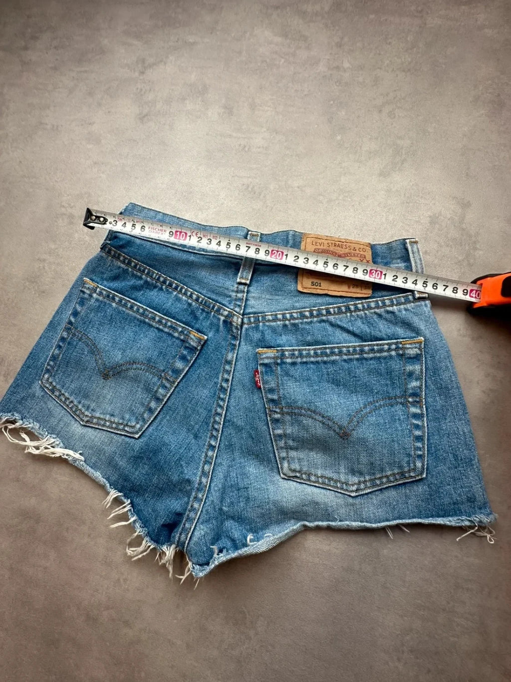 Short en Jean Levi's Vintage Destroy Regular Fit