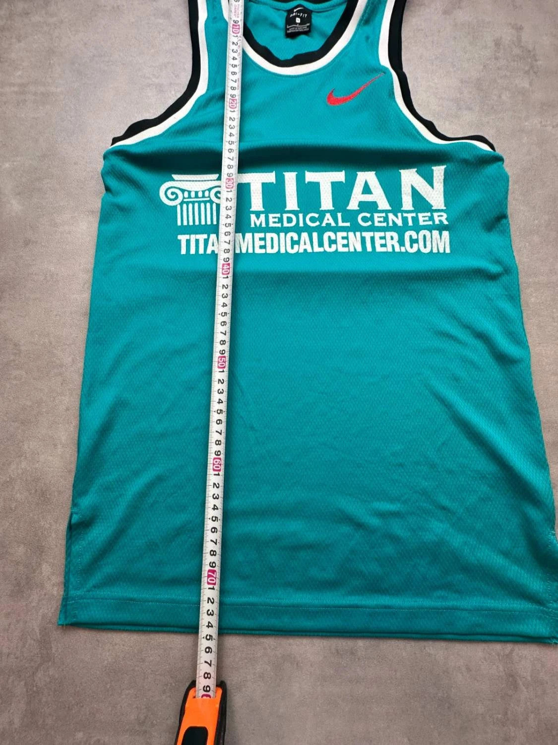 Maillot Nike Basketball Team Titan Medical Center Turquoise