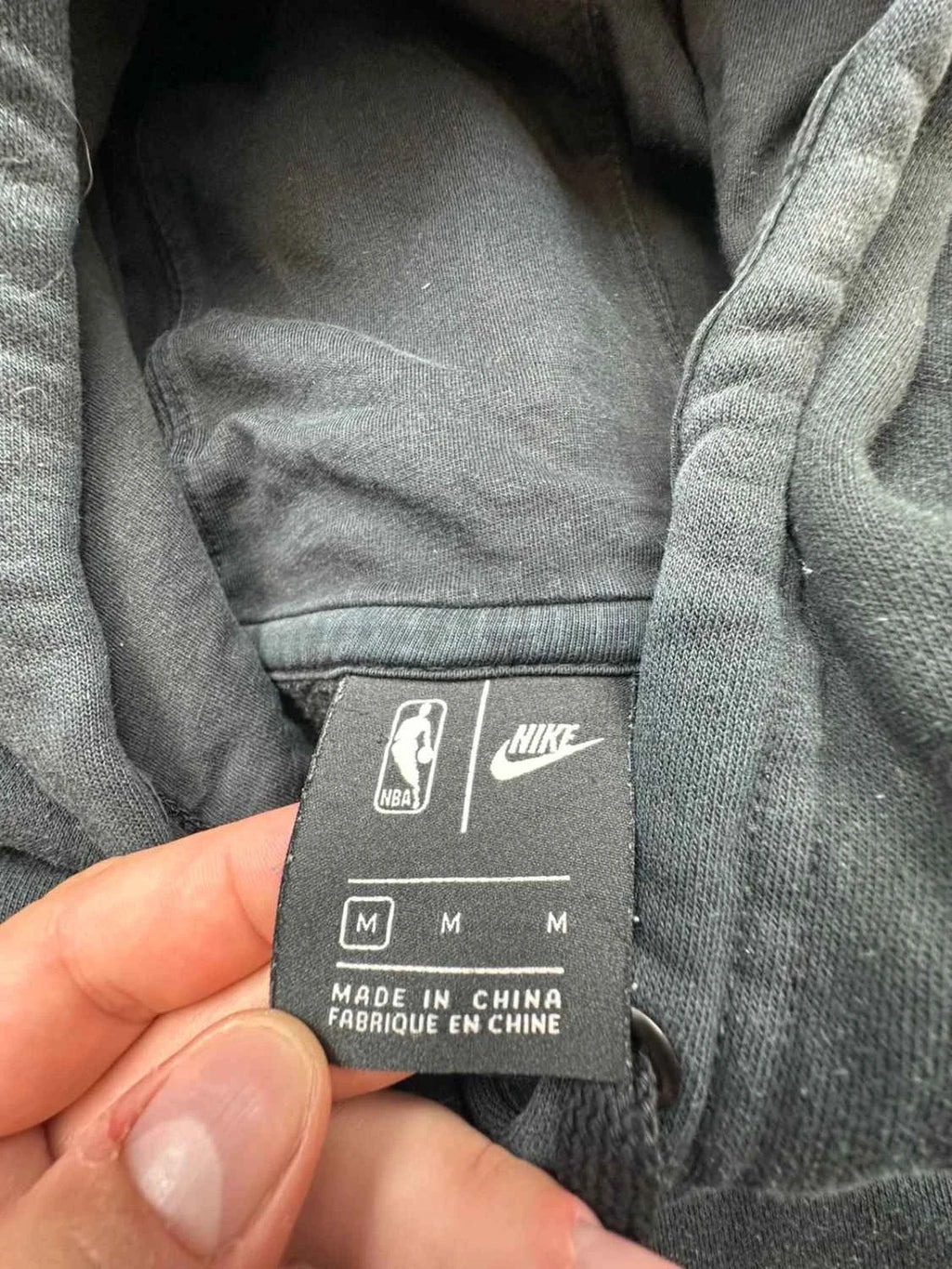 Sweat Nike NBA Paris Vintage Y2K « Association Nationale de Basketball » – Noir