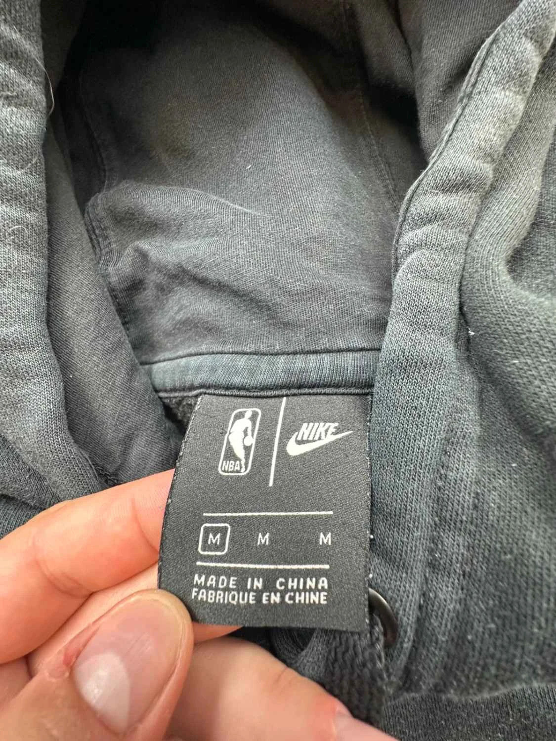 Sweat Nike NBA Paris Vintage Y2K « Association Nationale de Basketball » – Noir