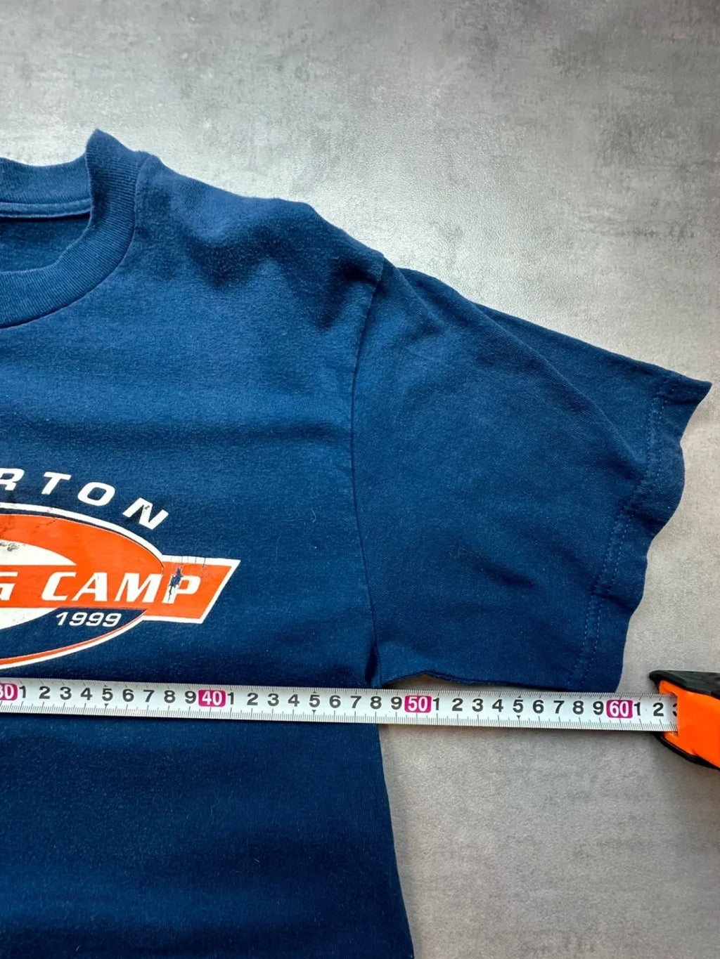 Tee-Shirt Vintage Wrestling Camp 1999 Marine