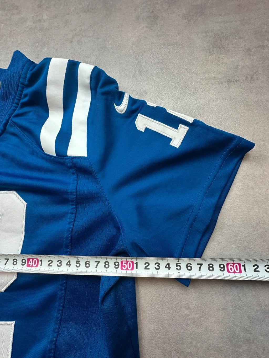 Maillot NFL Nike Vintage Andrew Luck #12 Indianapolis Colts Bleu