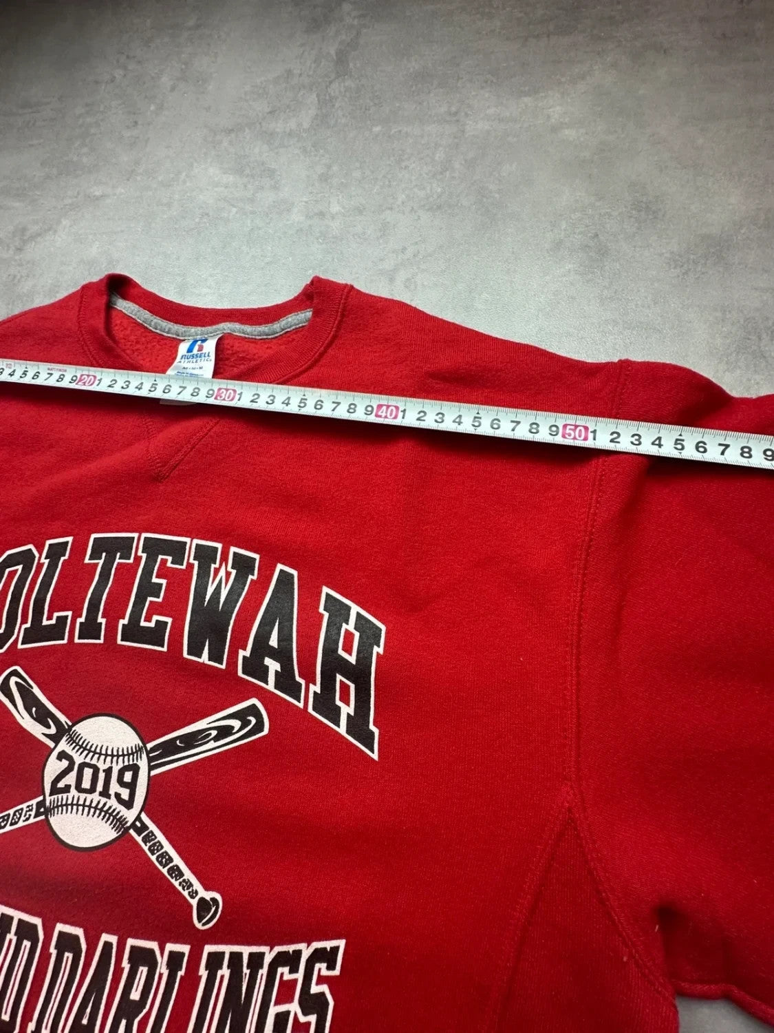 Sweat Russell Athletic Vintage Ooltewah Diamond Darlings Rouge – USA