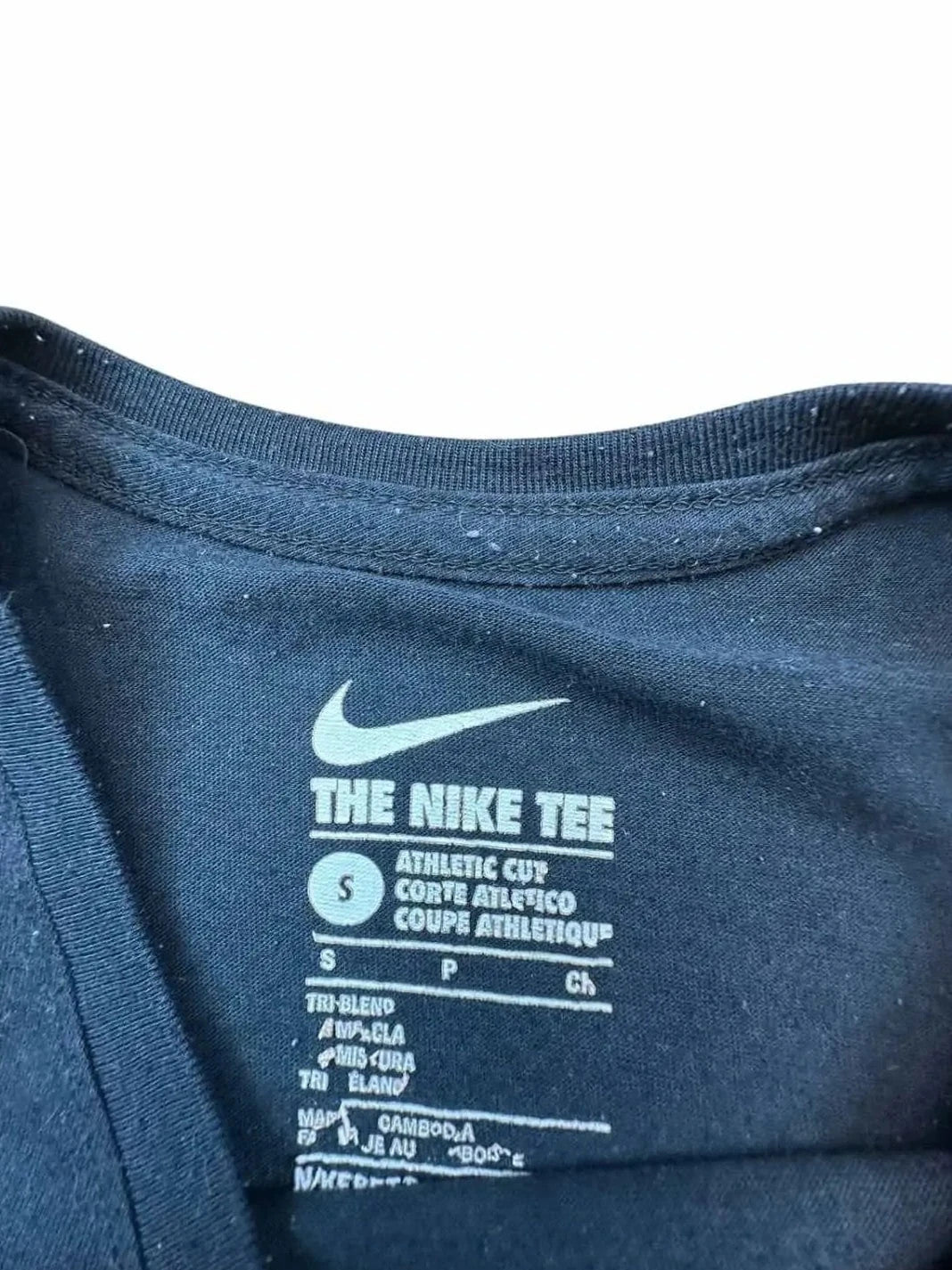 Tee Shirt Nike Vintage – Noir
