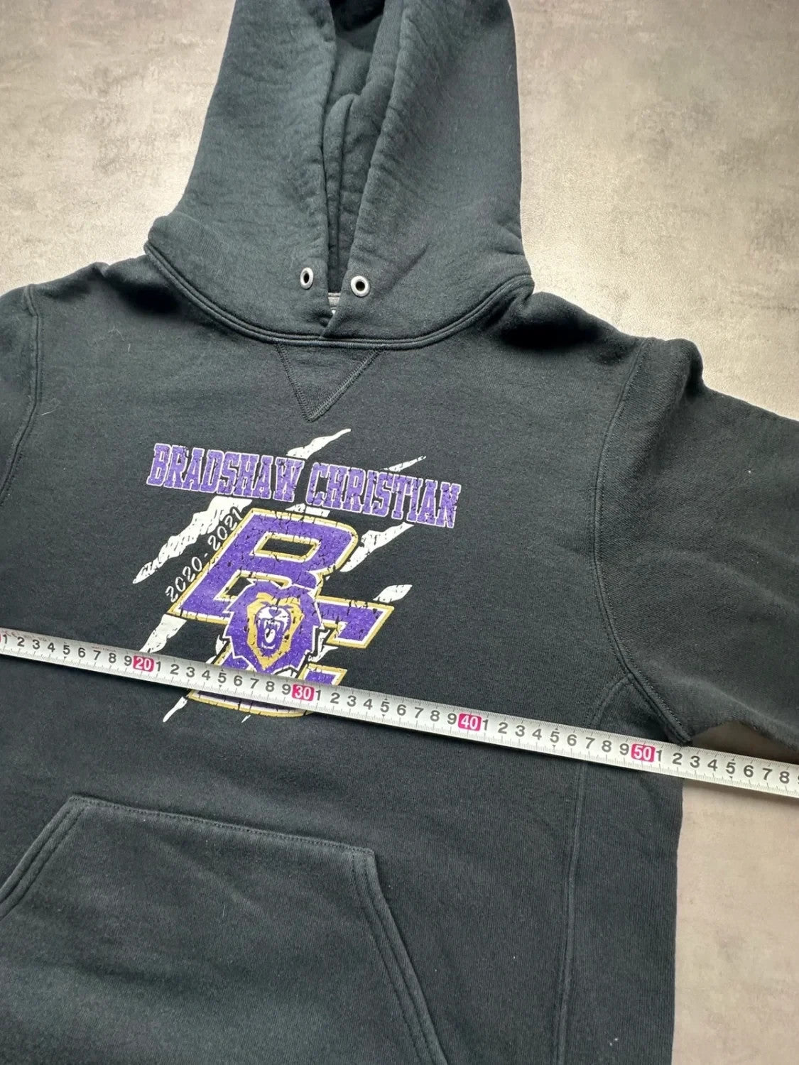 Sweat Russell Athletic Vintage Bradshaw Christian Noir