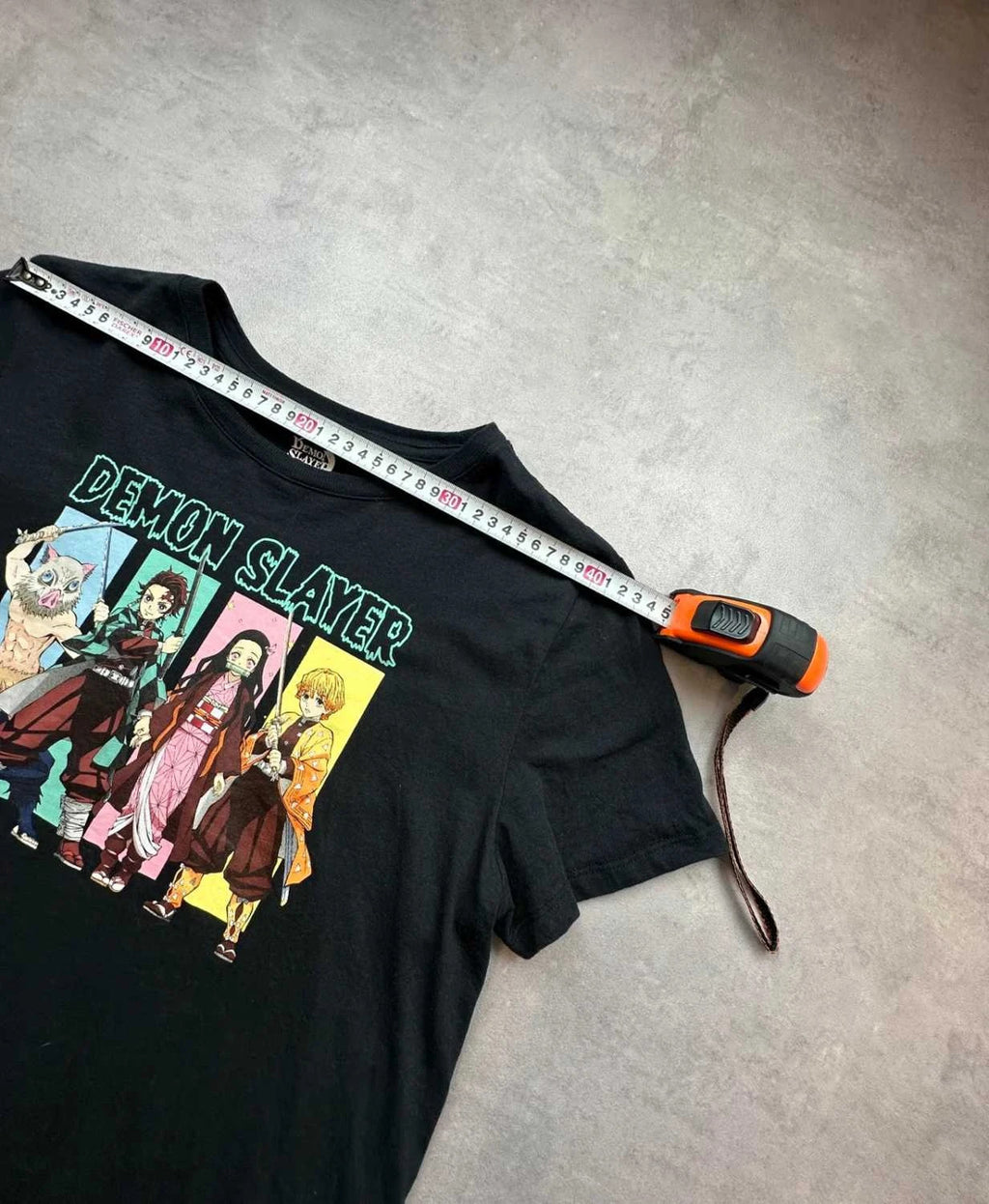 T-Shirt Demon Slayer Kimetsu no Yaiba Manga Noir – Y2K