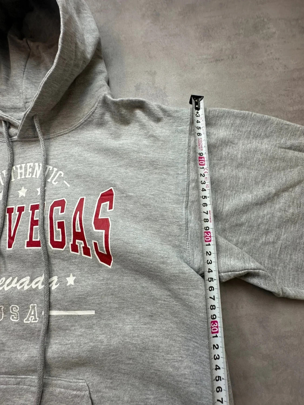 Hoodie Vintage Las Vegas Nevada USA – Gris Chiné – American College
