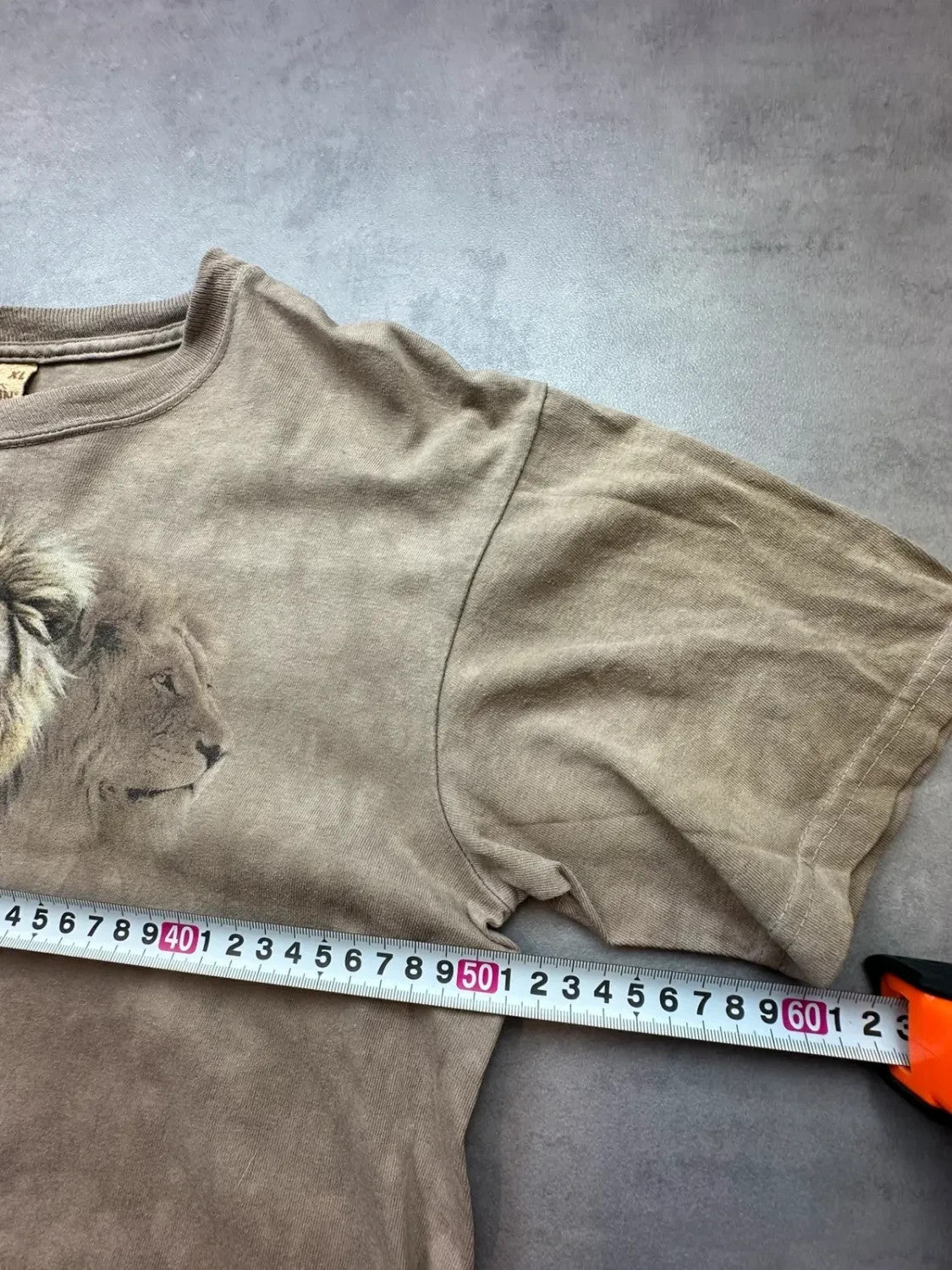 Tee-Shirt Vintage The Mountain Lions Beige