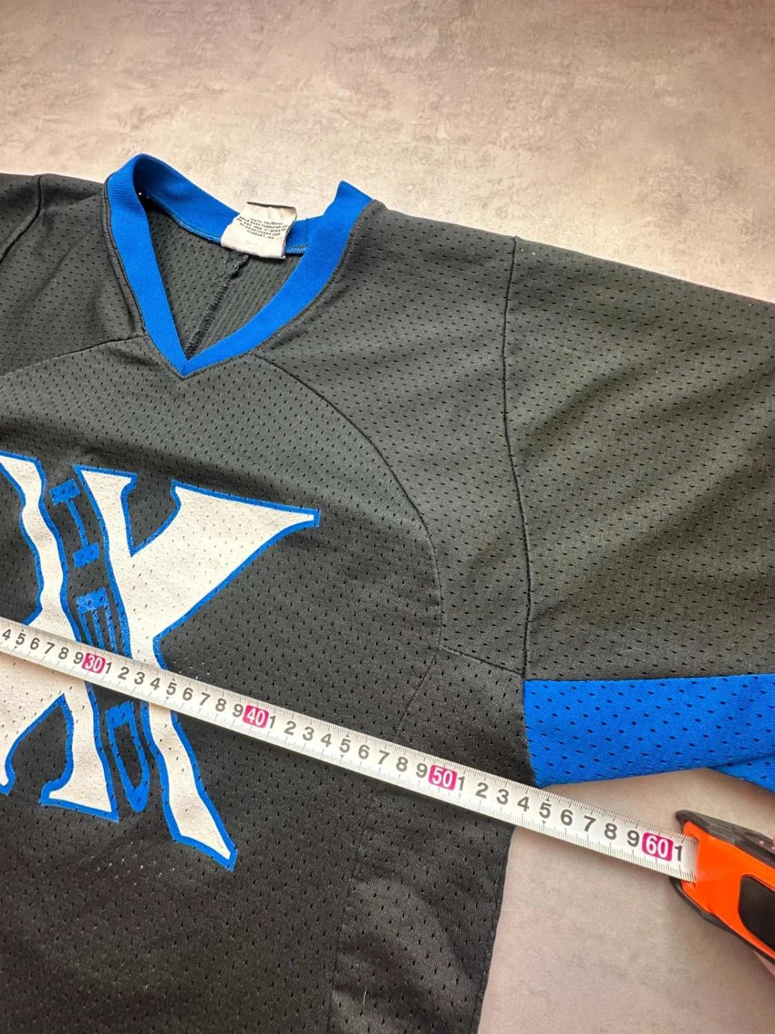 Maillot Hockey Vintage Spring Sets #13 Noir & Bleu
