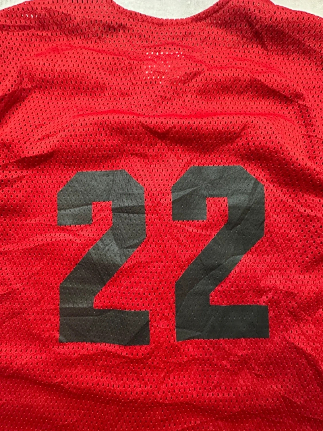 Maillot Baseball Jersey Vintage Westy Rouge