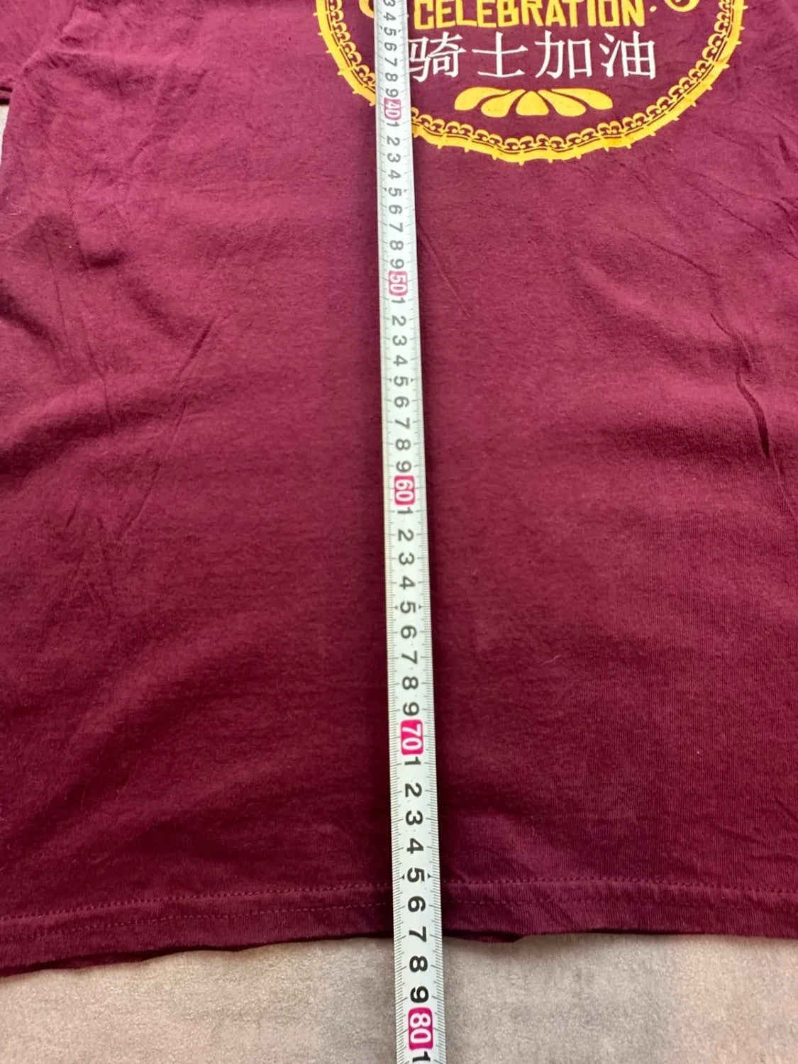 Tee shirt Vintage Cleveland Cavaliers | Wine And Gold | Chinese New Years - Taille XL