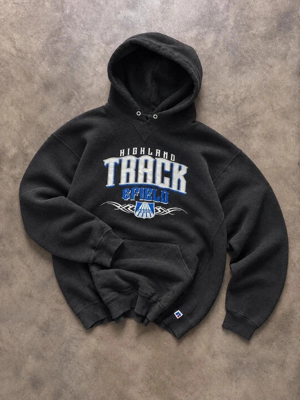 Sweat Vintage Highland Track & Field – Noir