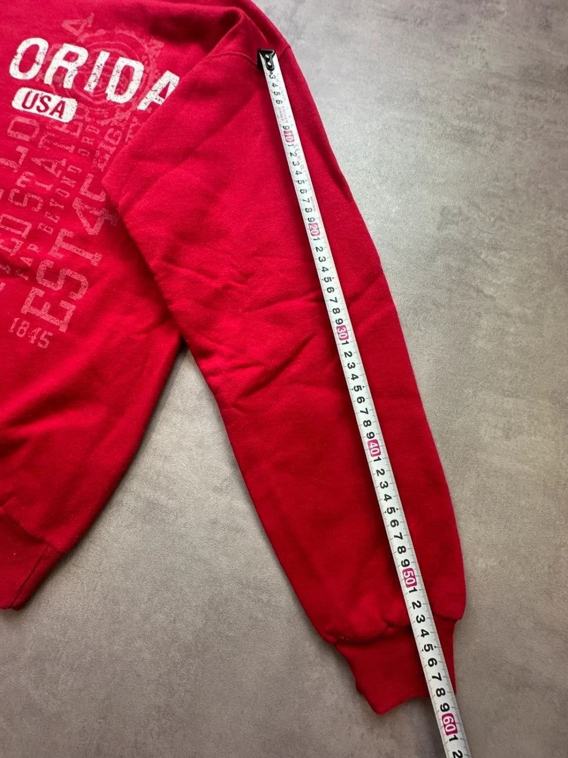 Sweat Vintage Florida USA Rouge – College & Sportswear