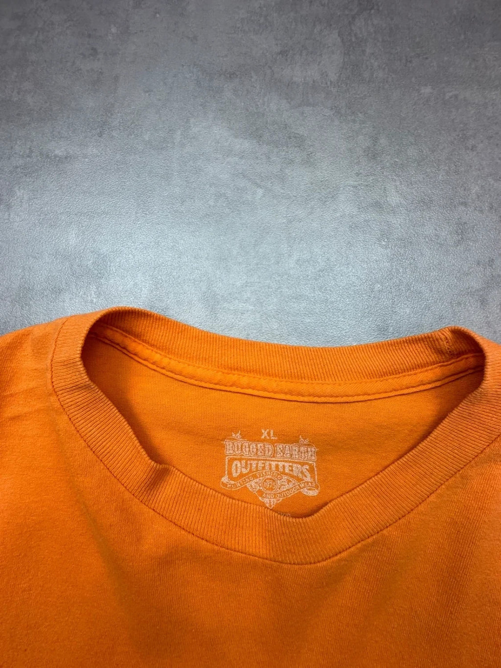 Tee-shirt Vintage Rugged Earth Outfitters Orange – Fishing