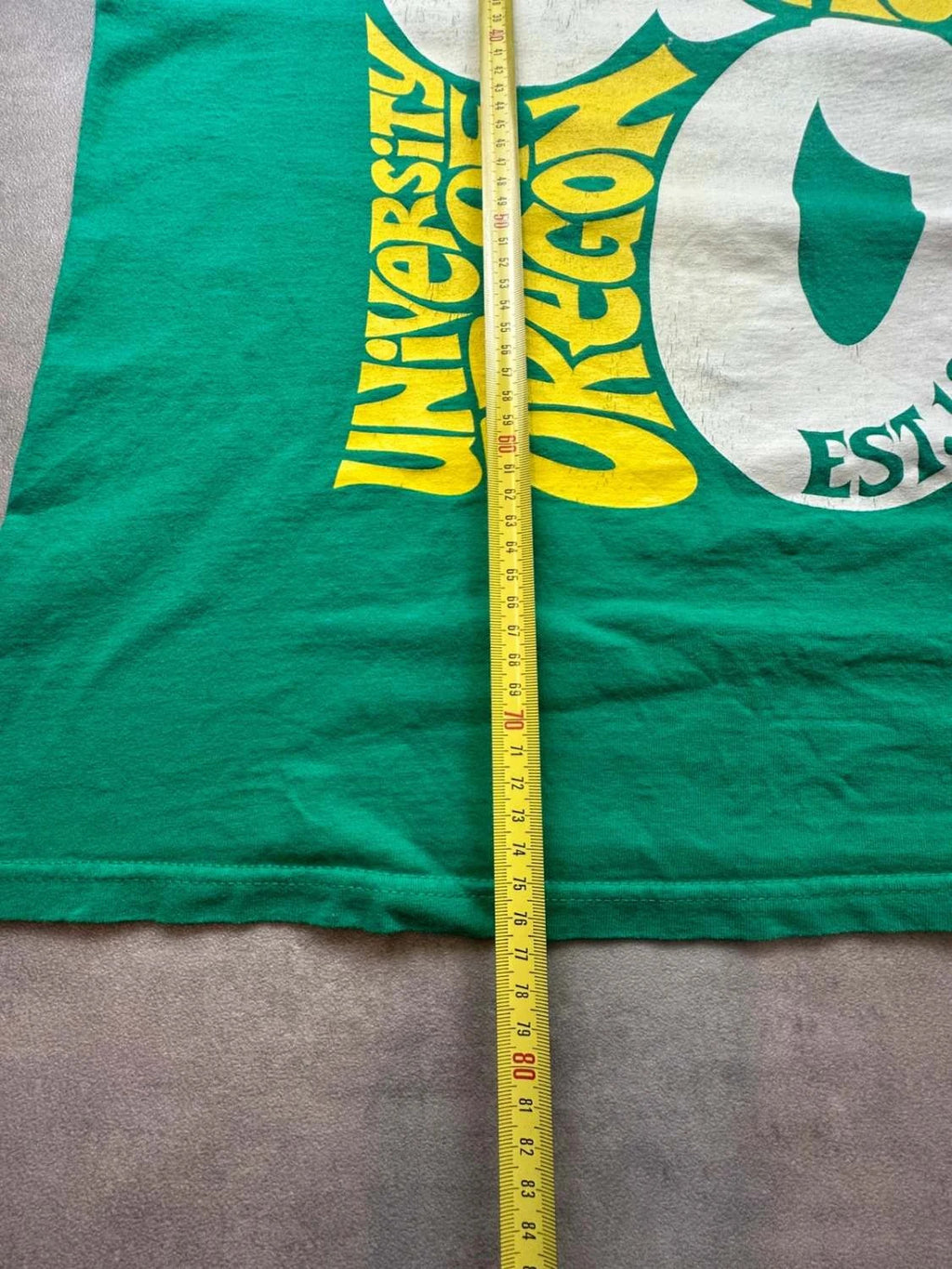 T-Shirt Oregon Ducks Vintage University of Oregon – Vert
