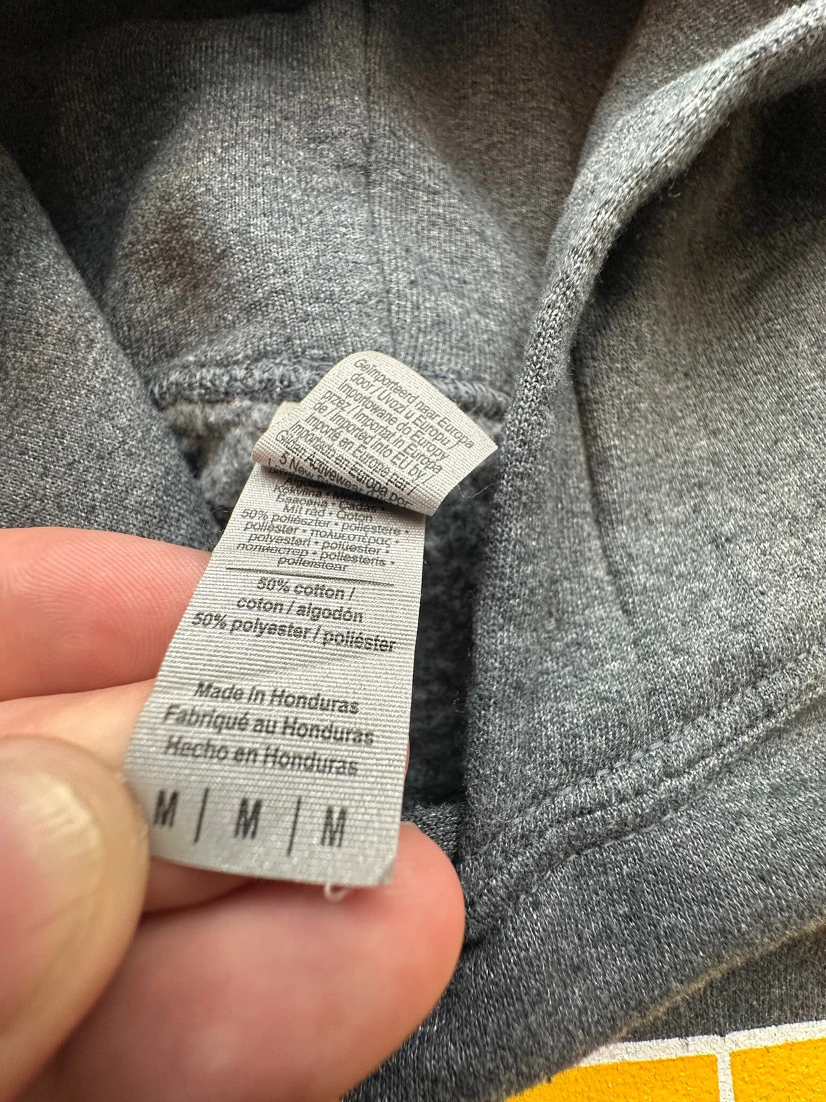 Hoodie Vintage Western Warriors Tennis – Gris Anthracite