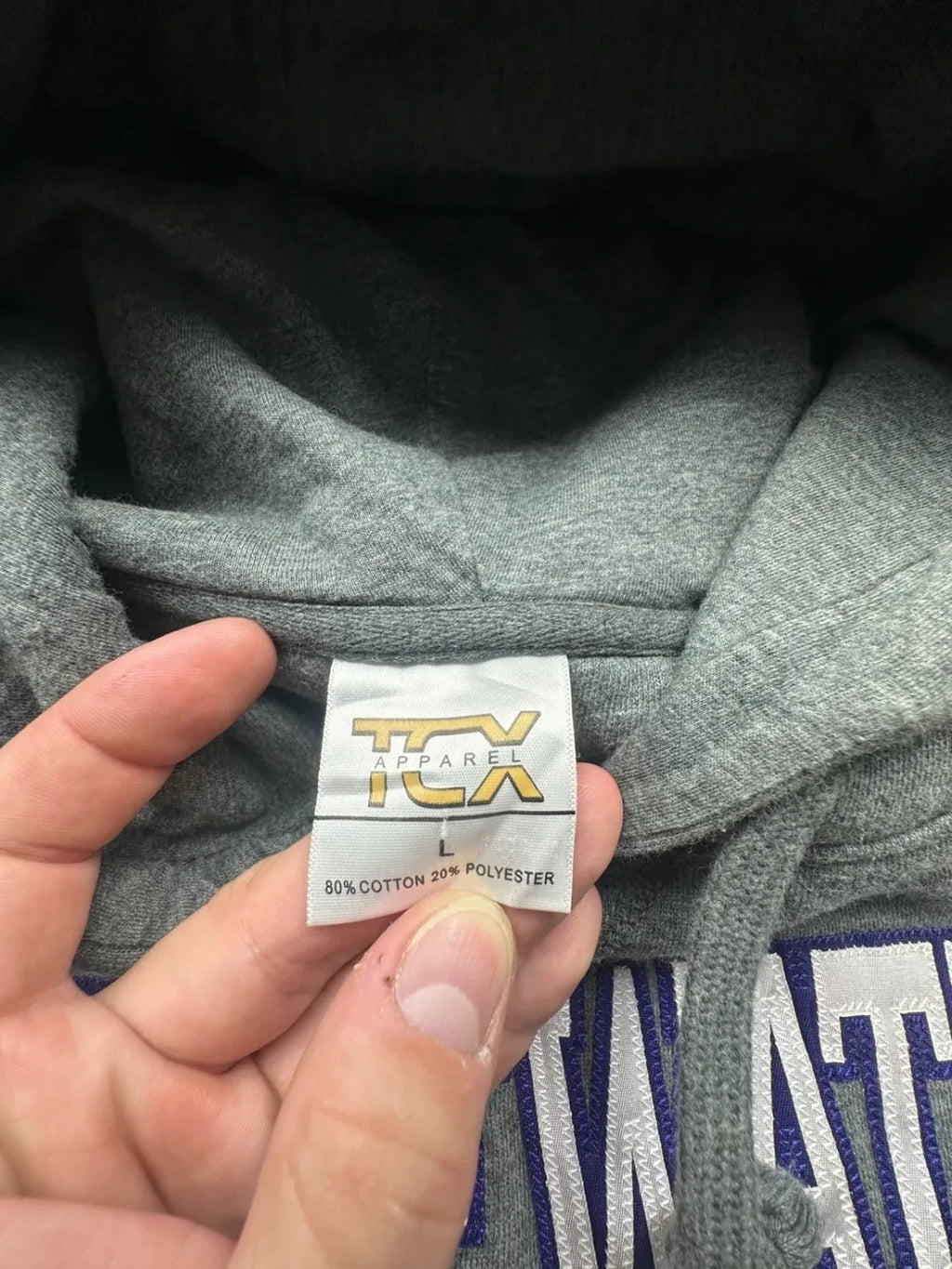 Sweat Vintage Whitewater Warhawks Gris