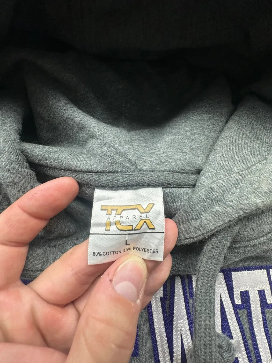 Sweat Vintage Whitewater Warhawks Gris