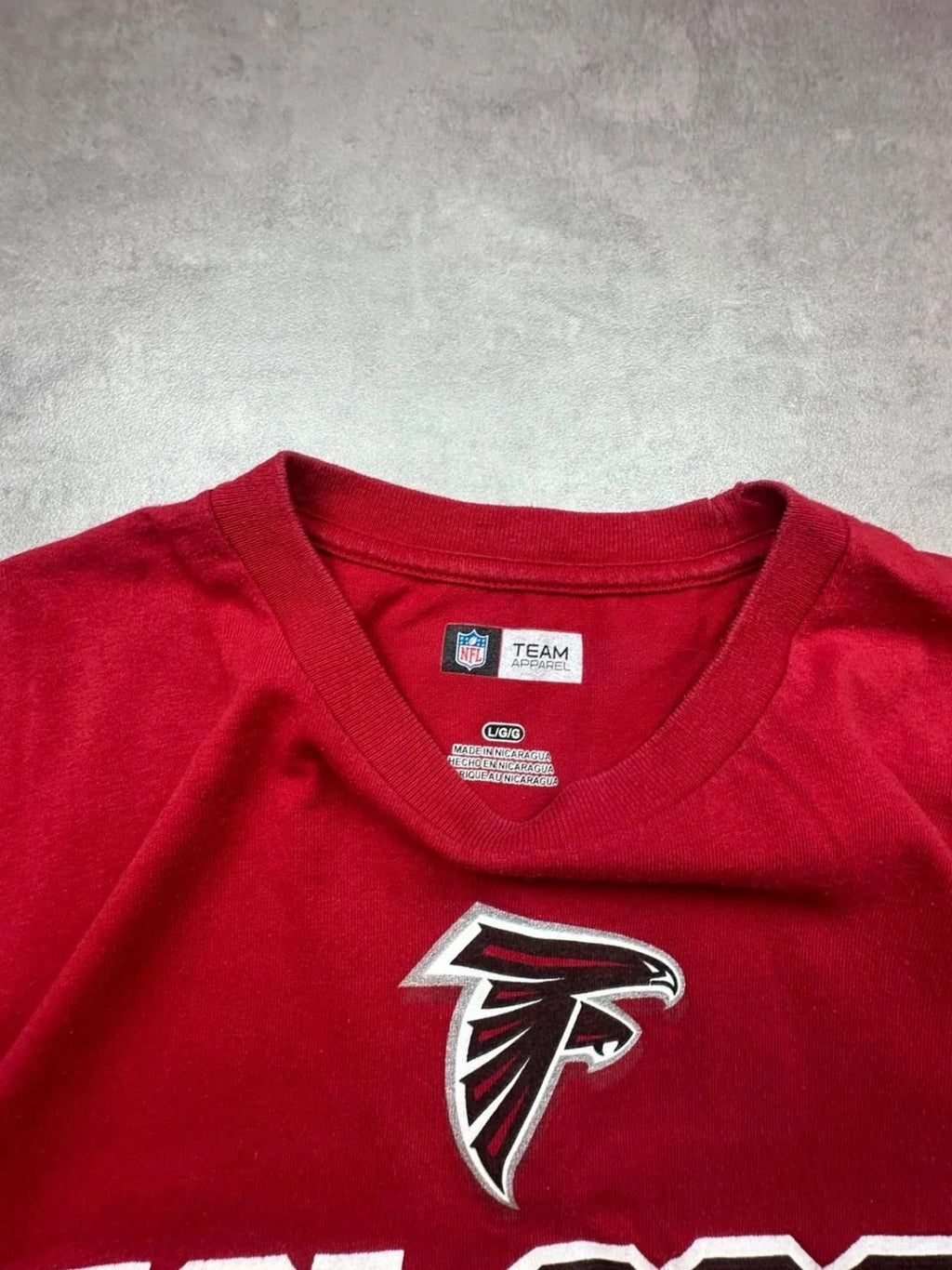 Tee Shirt NFL Vintage Atlanta Falcons Rouge – Football USA