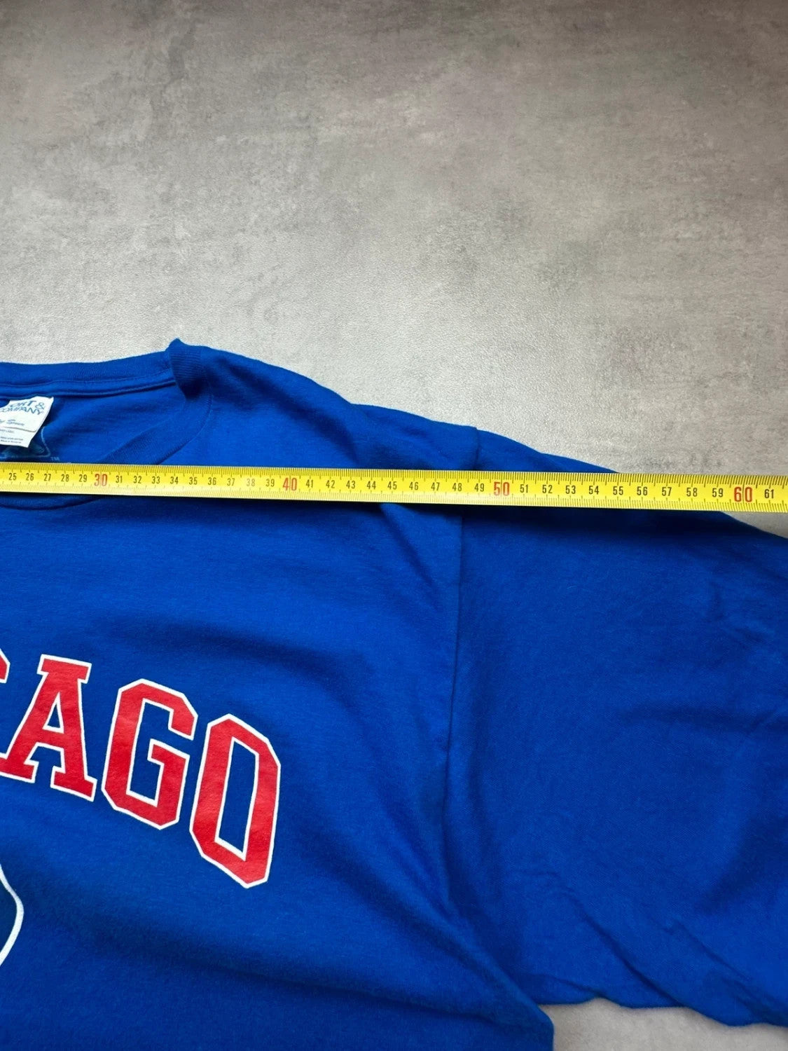 Tee-Shirt MLB Vintage Chicago Cubs Bleu