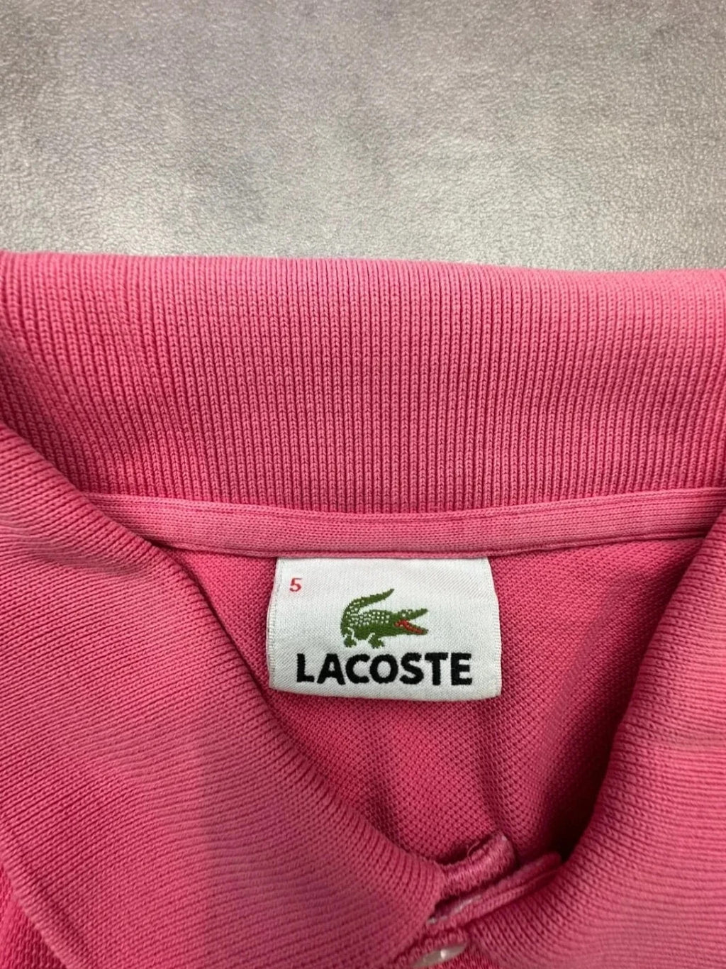 Polo Lacoste Vintage Rose