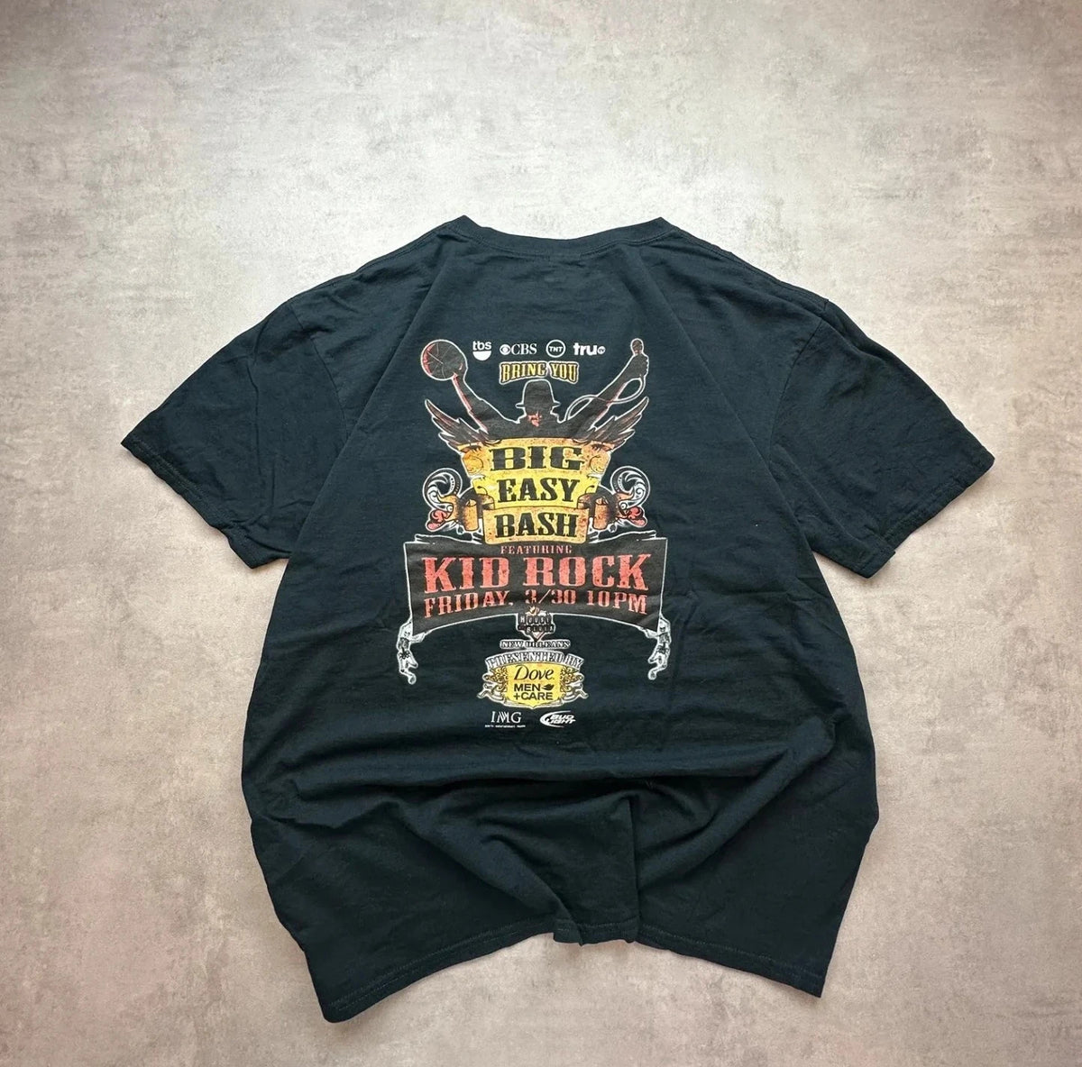 Tee Shirt Vintage Big Easy Bash Noir – USA