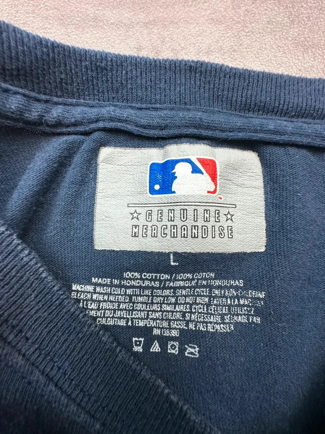 Tee Shirt Vintage MLB Minnesota Twins Navy – Logo Baseball