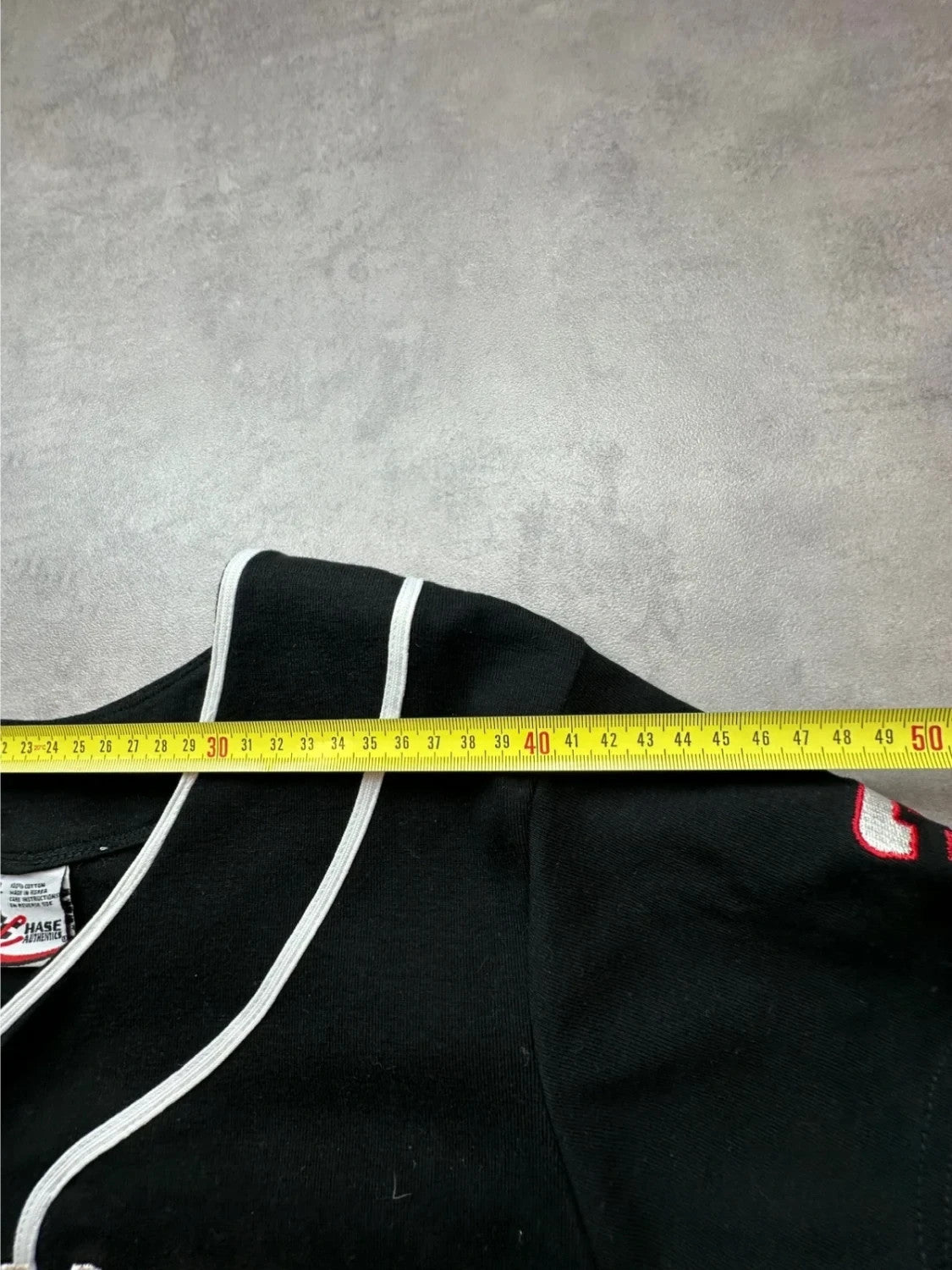 Maillot Baseball Vintage Earnhardt Noir