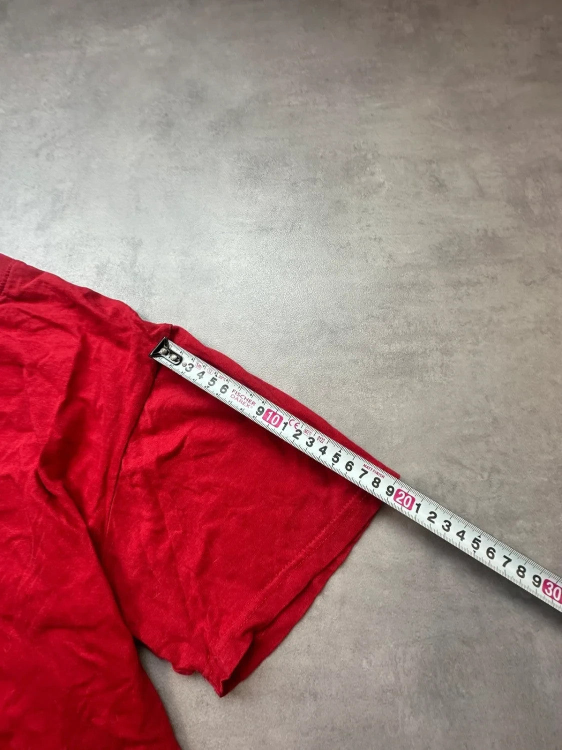 Tee-shirt Uni Rouge Regular Fit | WellStore Vintage