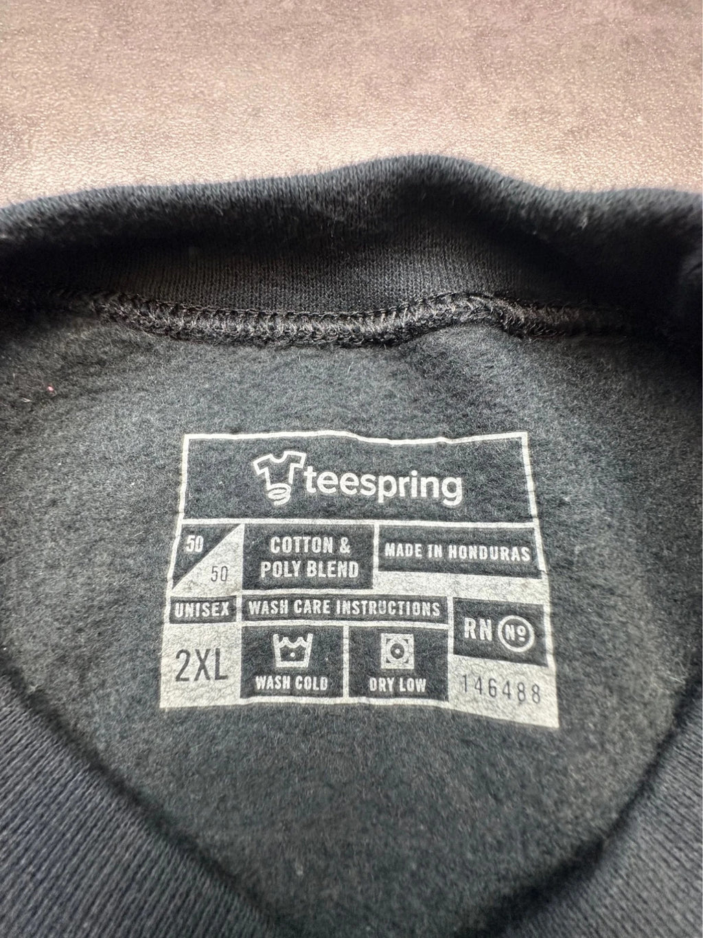Sweat Crewneck Vintage Demolition Ranch Noël – Noir