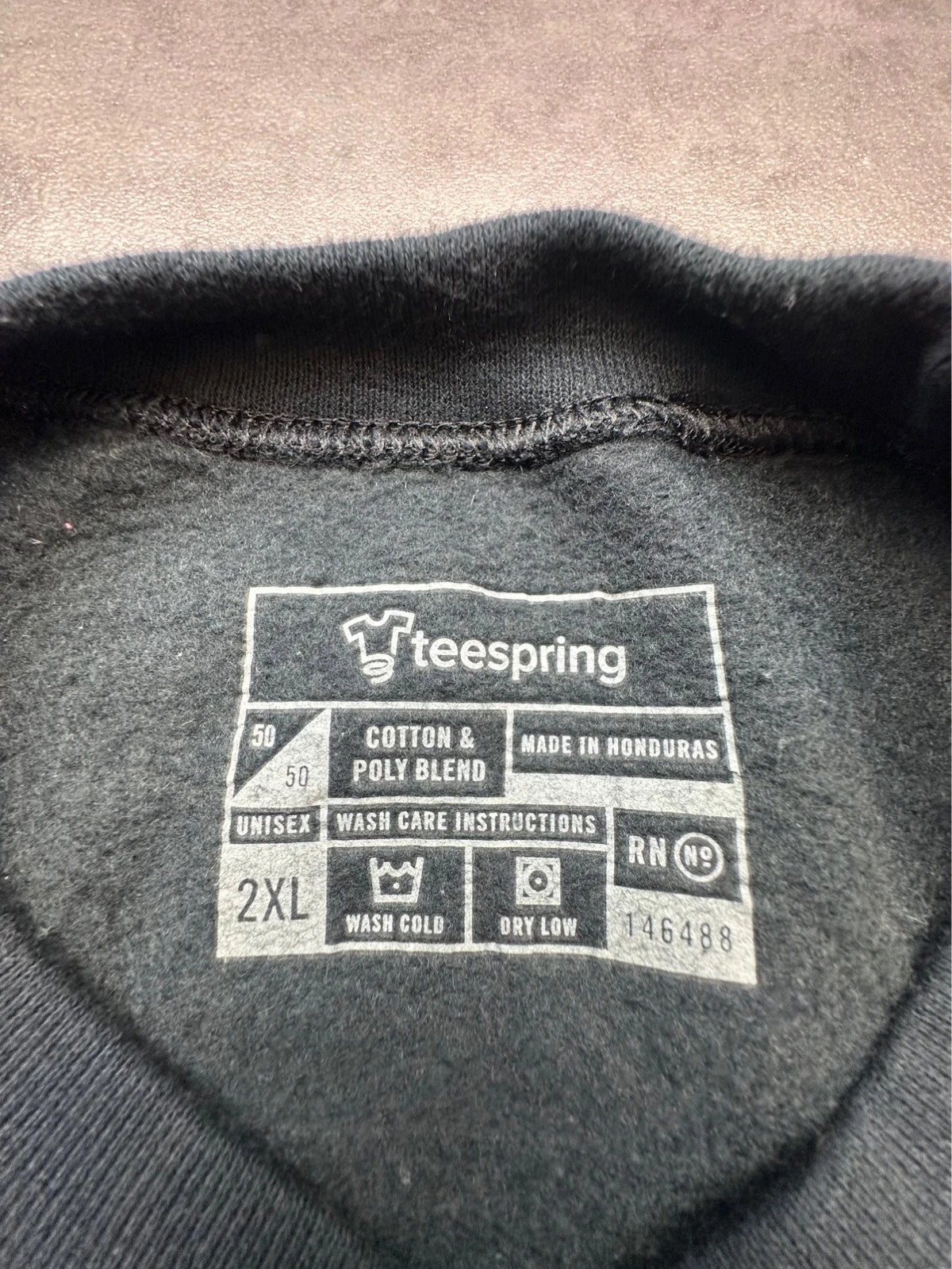 Sweat Crewneck Vintage Demolition Ranch Noël – Noir