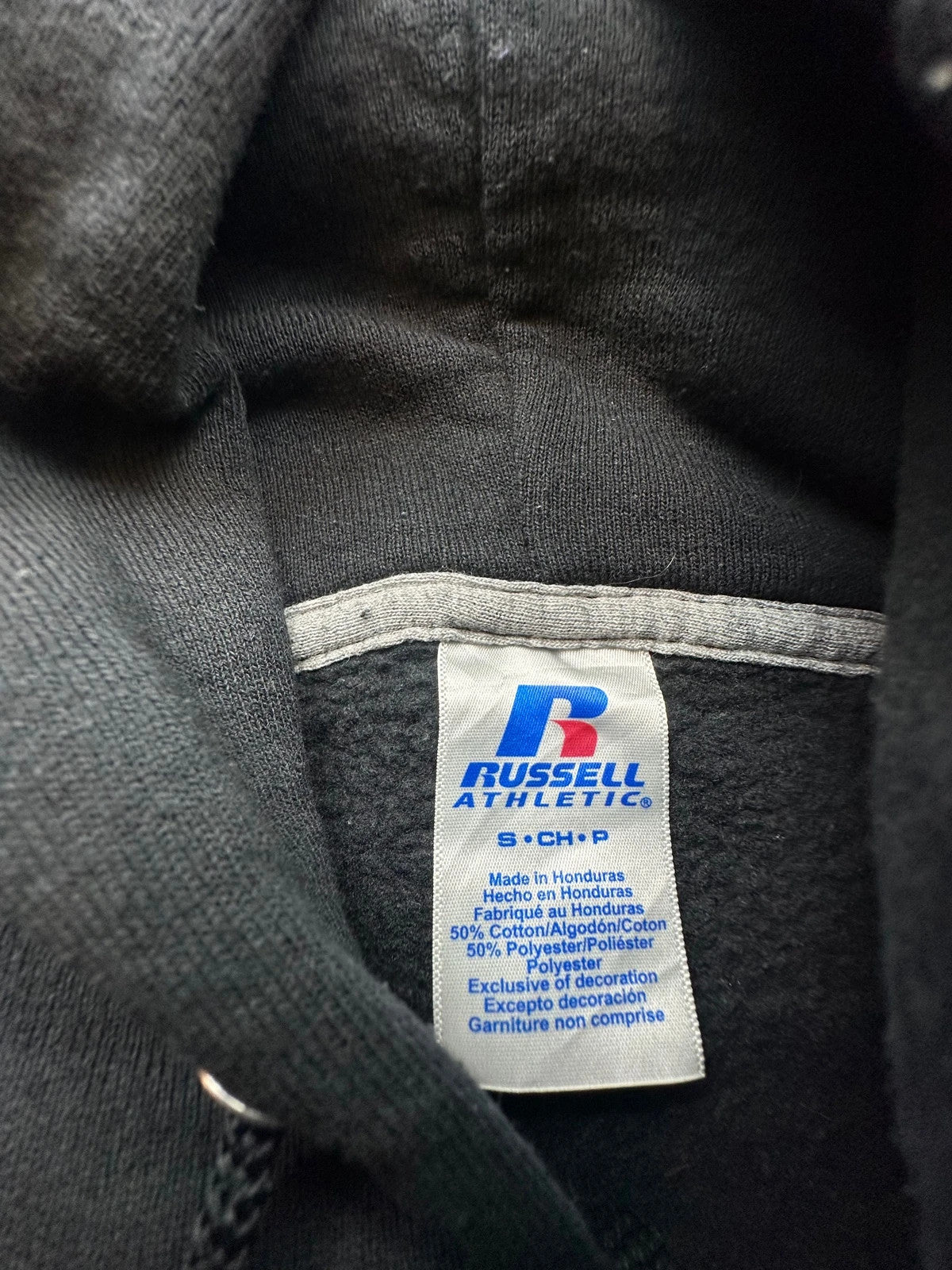 Sweat Russell Athletic Vintage Forsyth Central Bulldogs – Noir