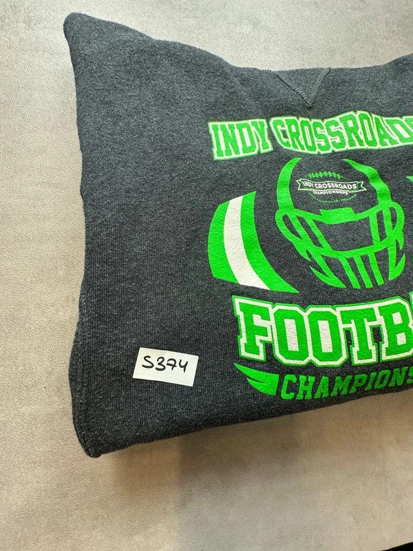 Sweat Russell Athletic Indy Crossroads Football – Gris